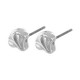 Cymbal ™ DQ metal Earpin Limani for Ginko beads - Antique silver